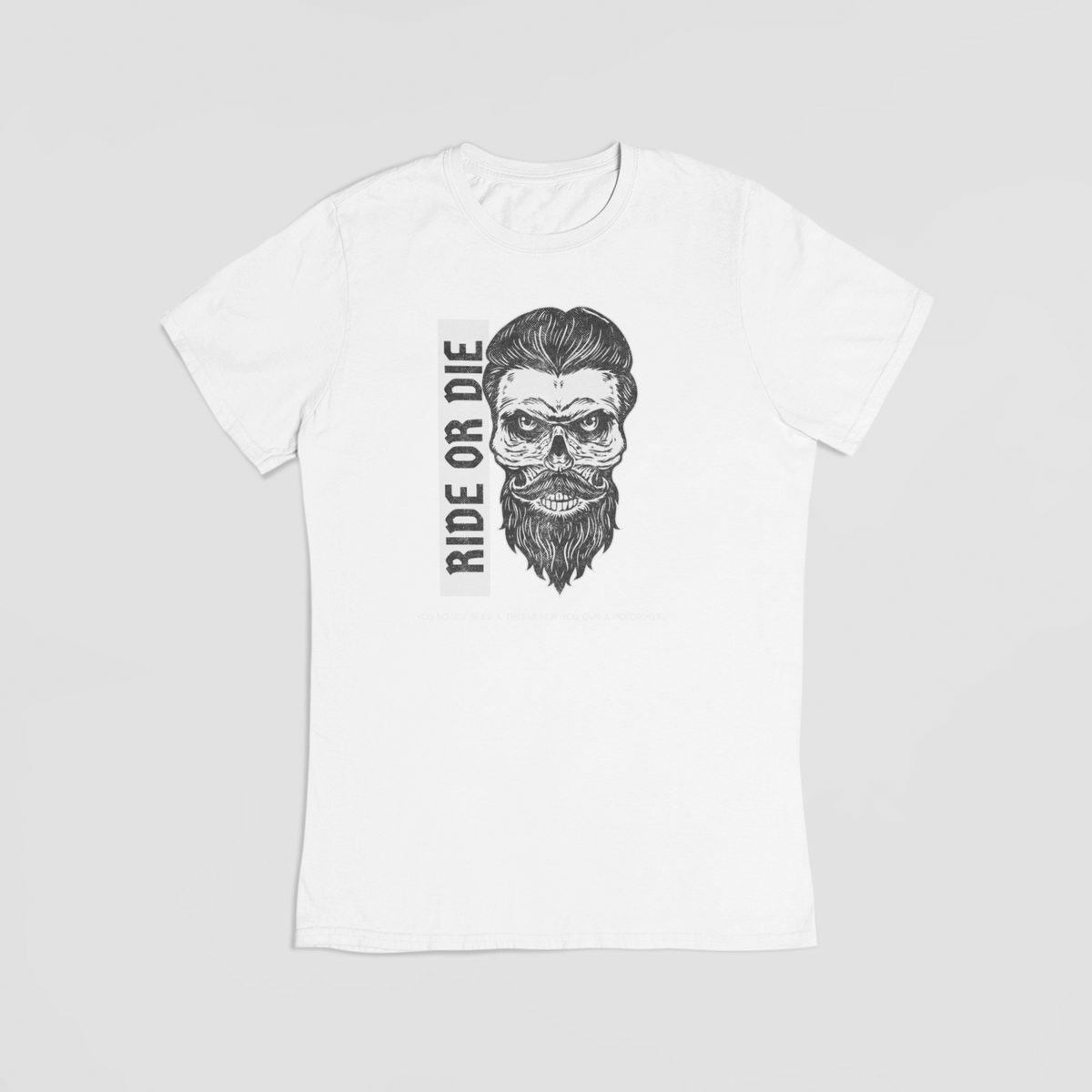 Ride or Die – Motorcykel t-shirt - Coolshirts.dk