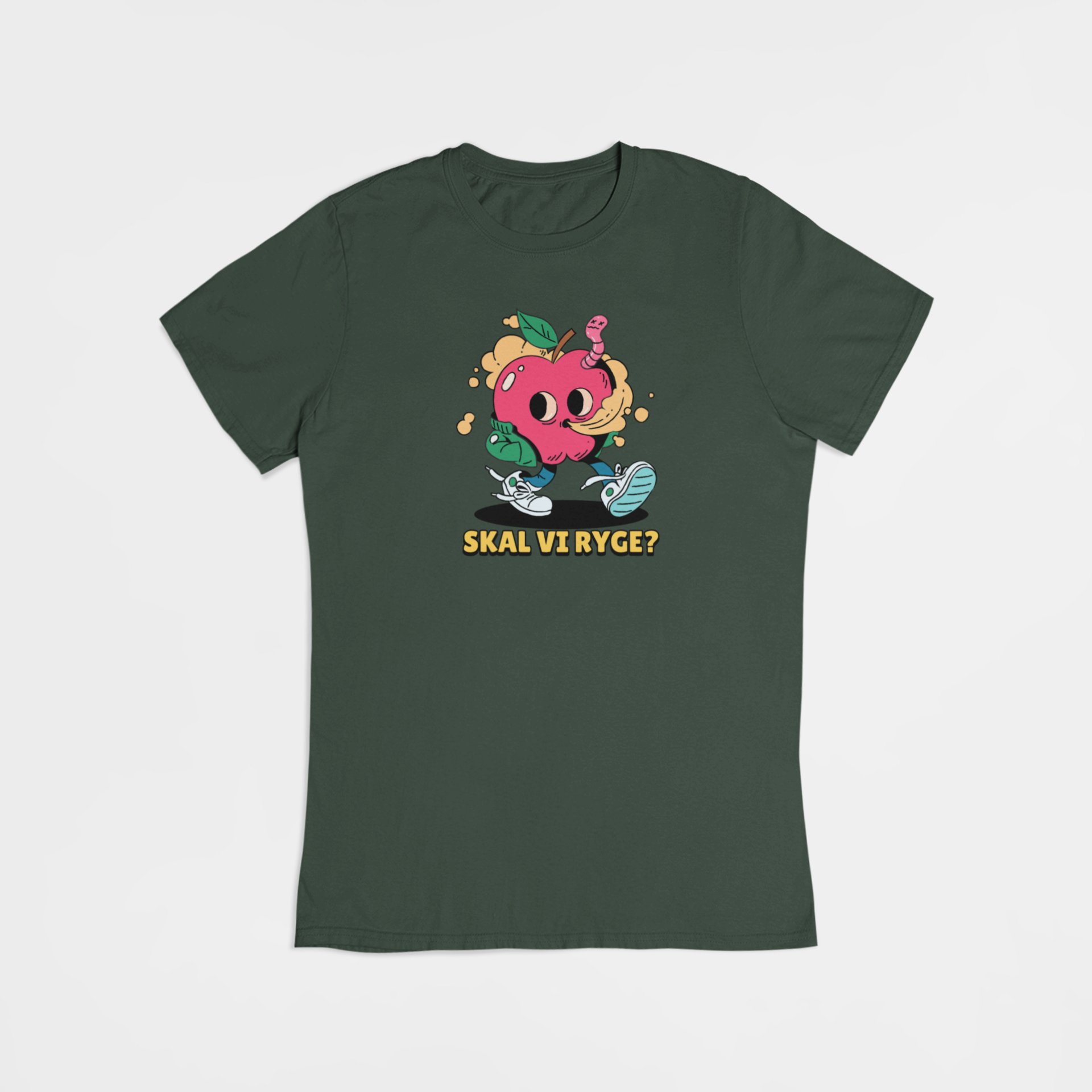 Skal vi ryge? (420) - T-shirt - Coolshirts.dk
