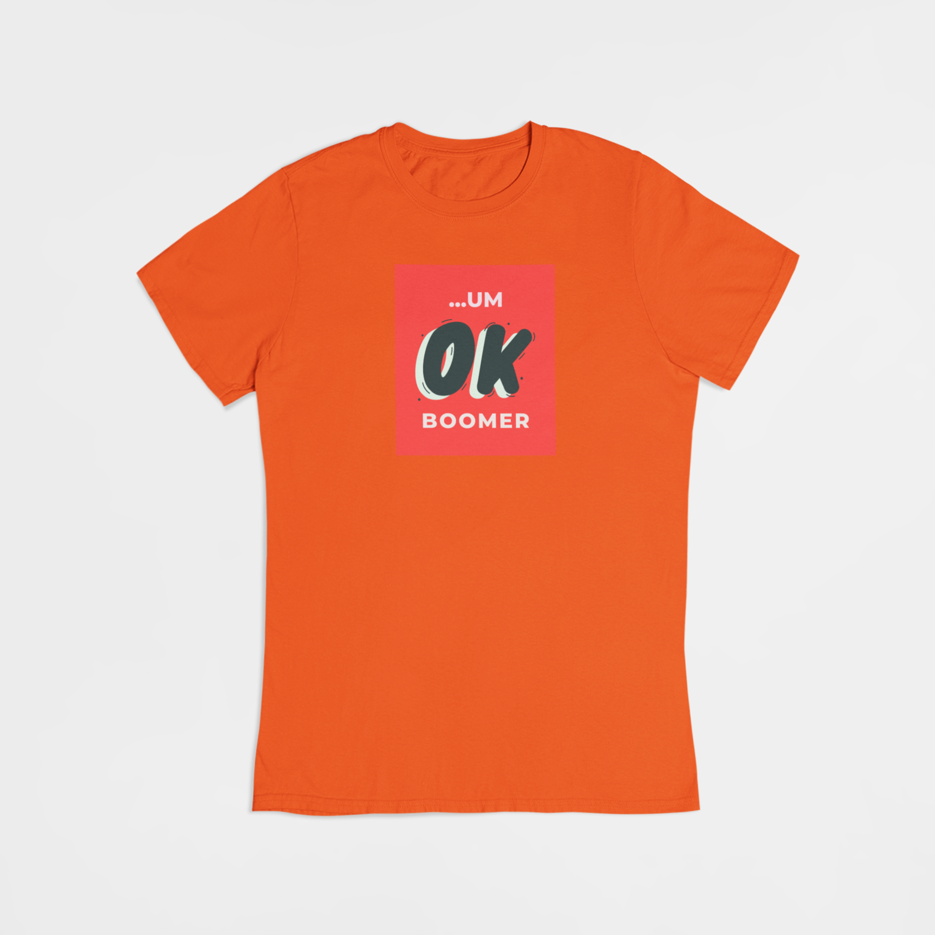 OK BOOMER - T-shirt - Coolshirts.dk