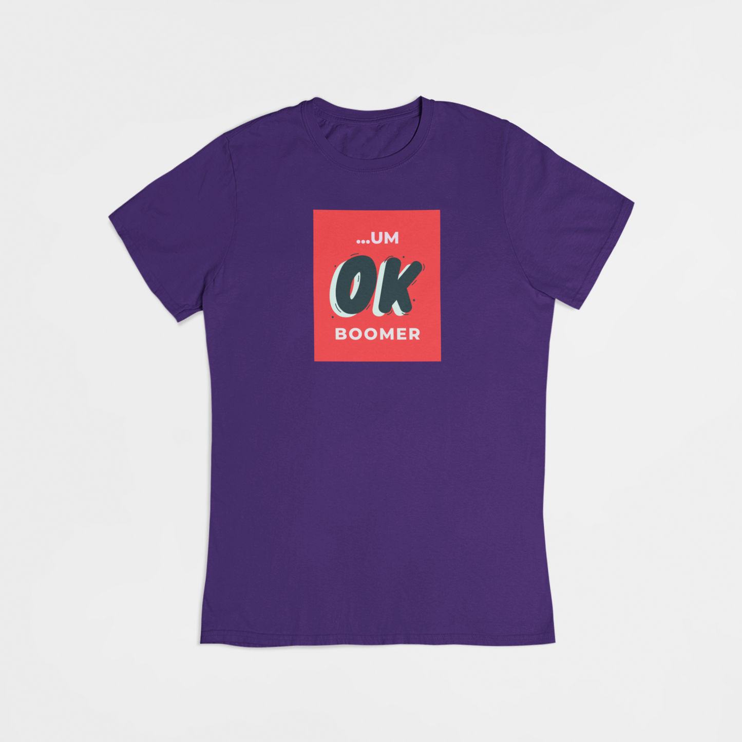 OK BOOMER - T-shirt - Coolshirts.dk