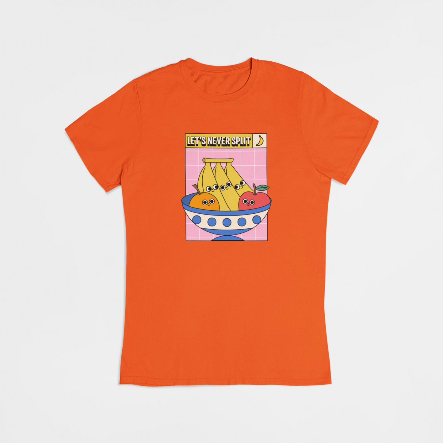 Let's never split - T-shirt - Coolshirts.dk