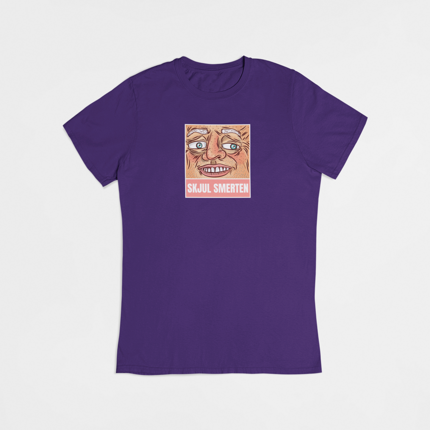 Skjul Smerten - T-shirt - Coolshirts.dk