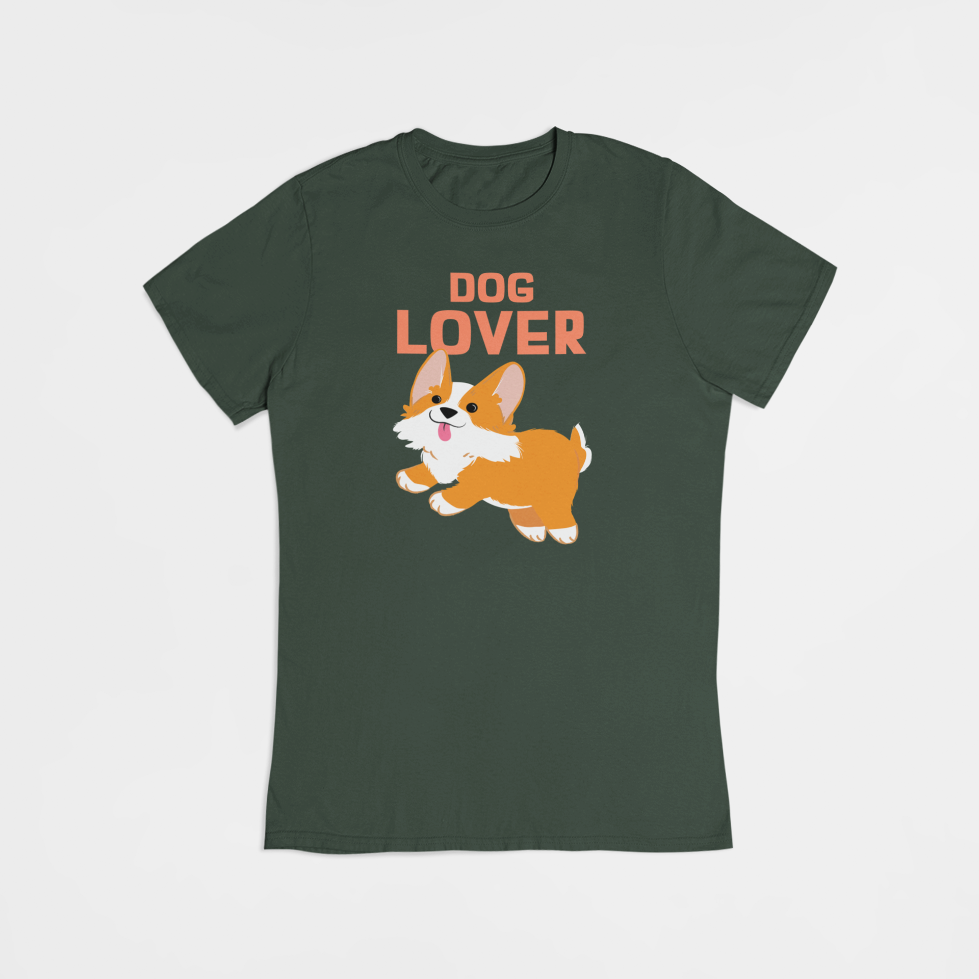 Hunde Elsker - T-shirt - Coolshirts.dk