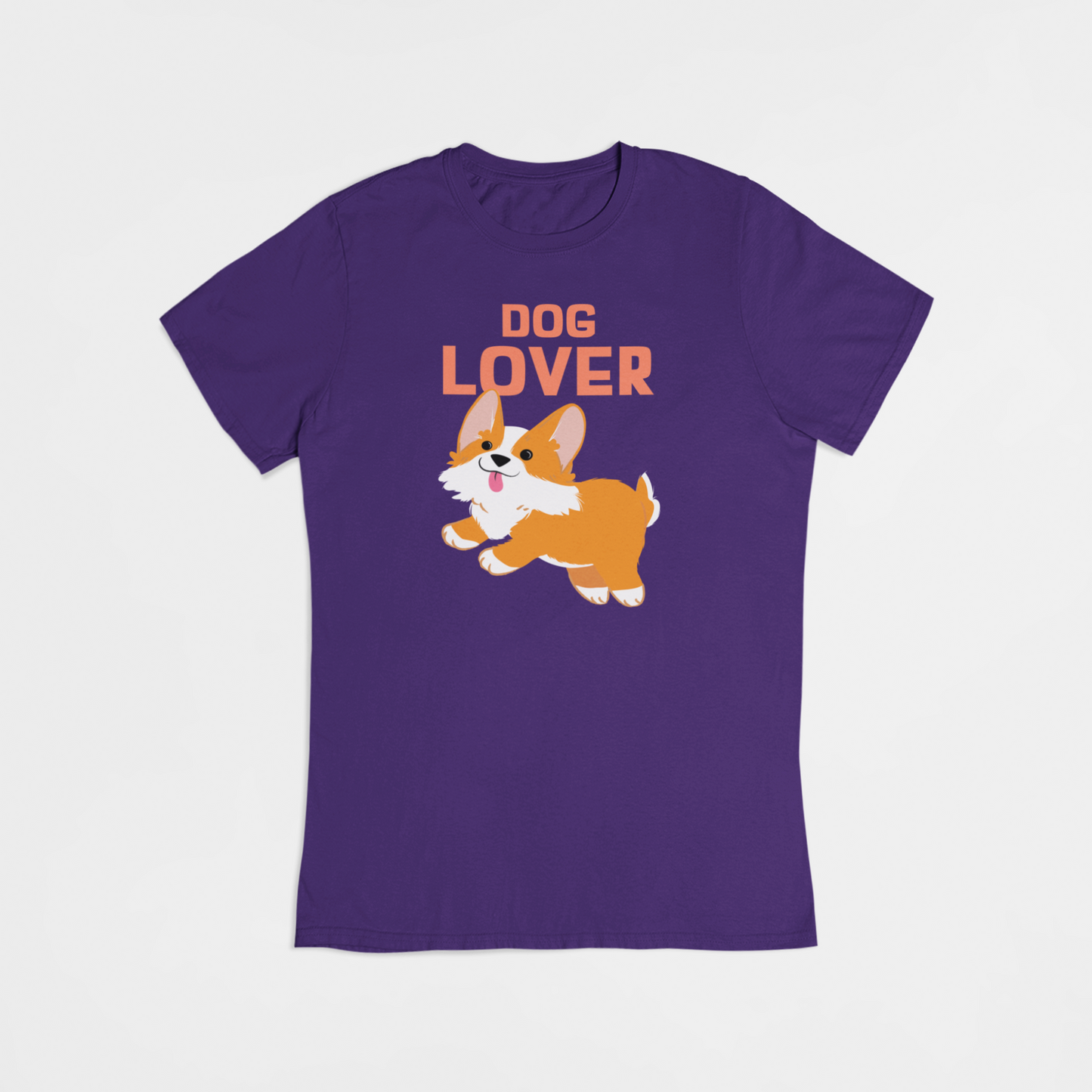 Hunde Elsker - T-shirt - Coolshirts.dk