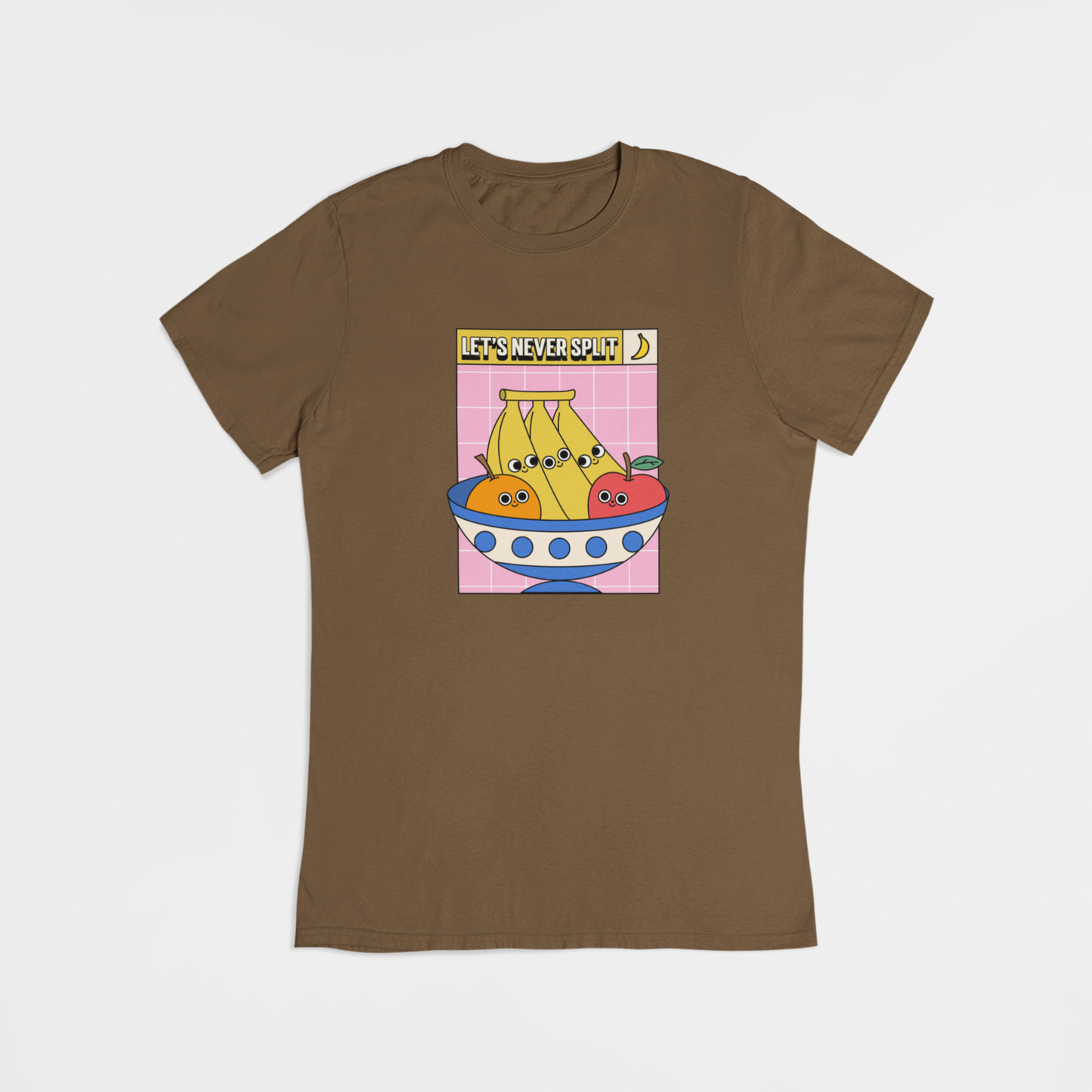 Let's never split - T-shirt - Coolshirts.dk