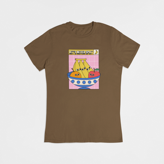 Let's never split - T-shirt - Coolshirts.dk