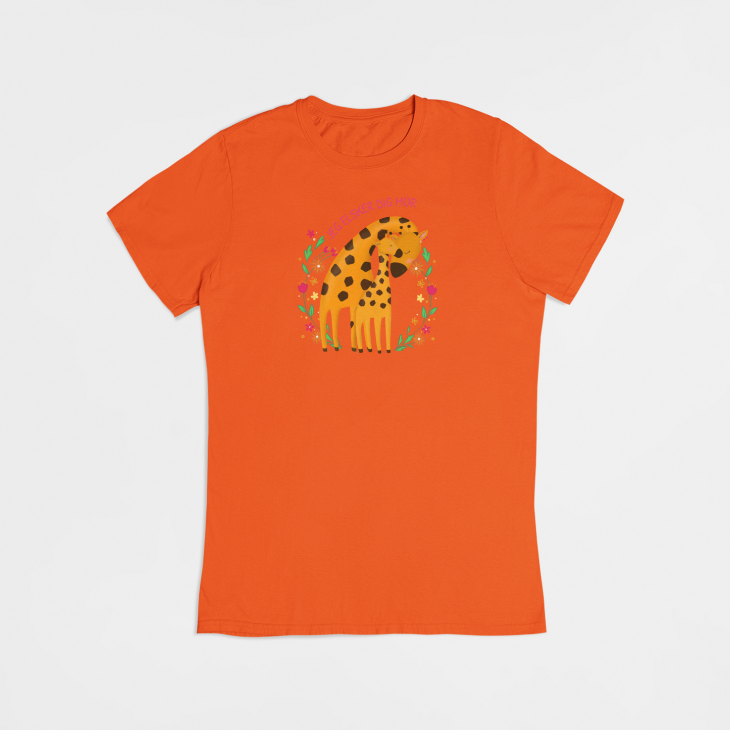 Elsker dig mor - T-shirt - Coolshirts.dk