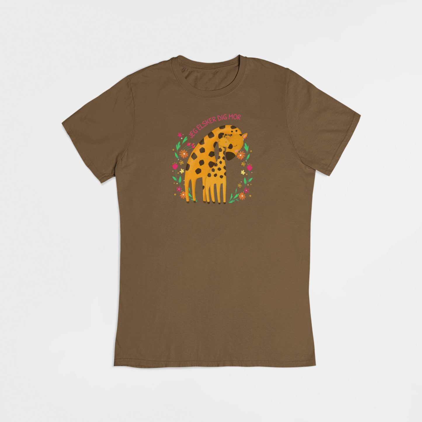 Elsker dig mor - T-shirt - Coolshirts.dk