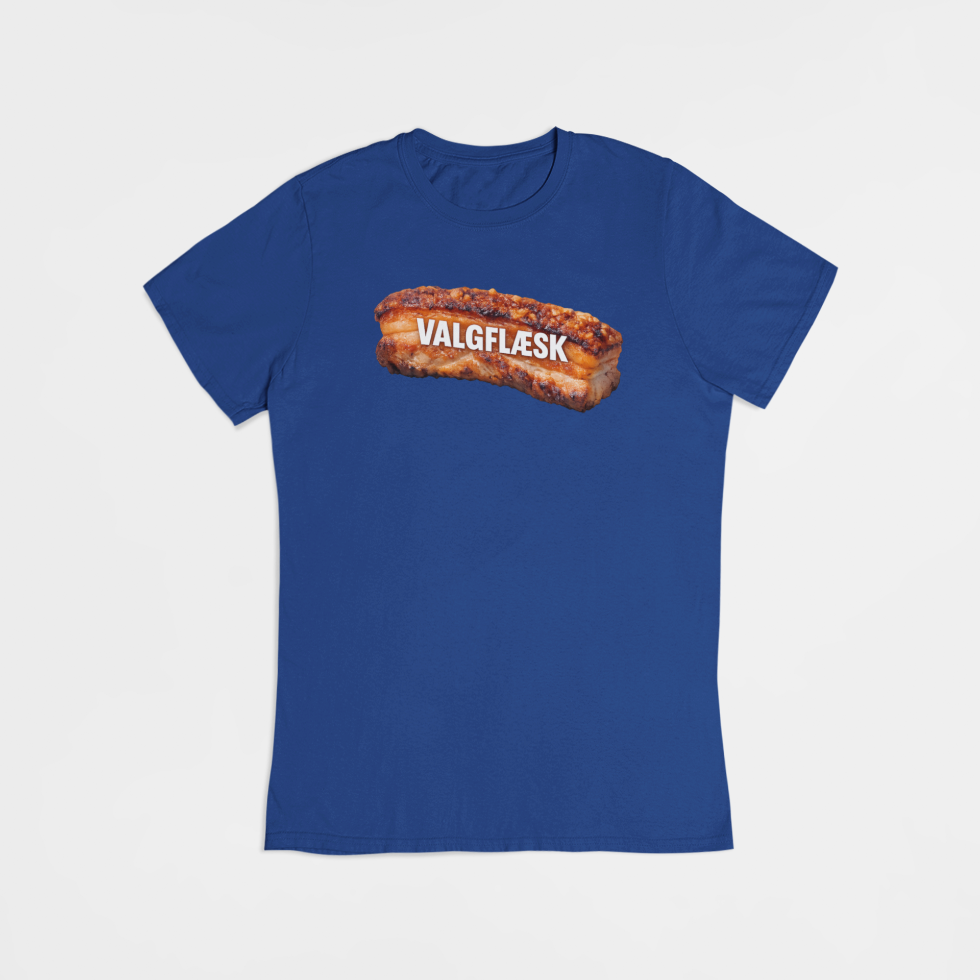 T-shirt med flæsk – “Valgflæsk” | Valg 2026 - Coolshirts.dk