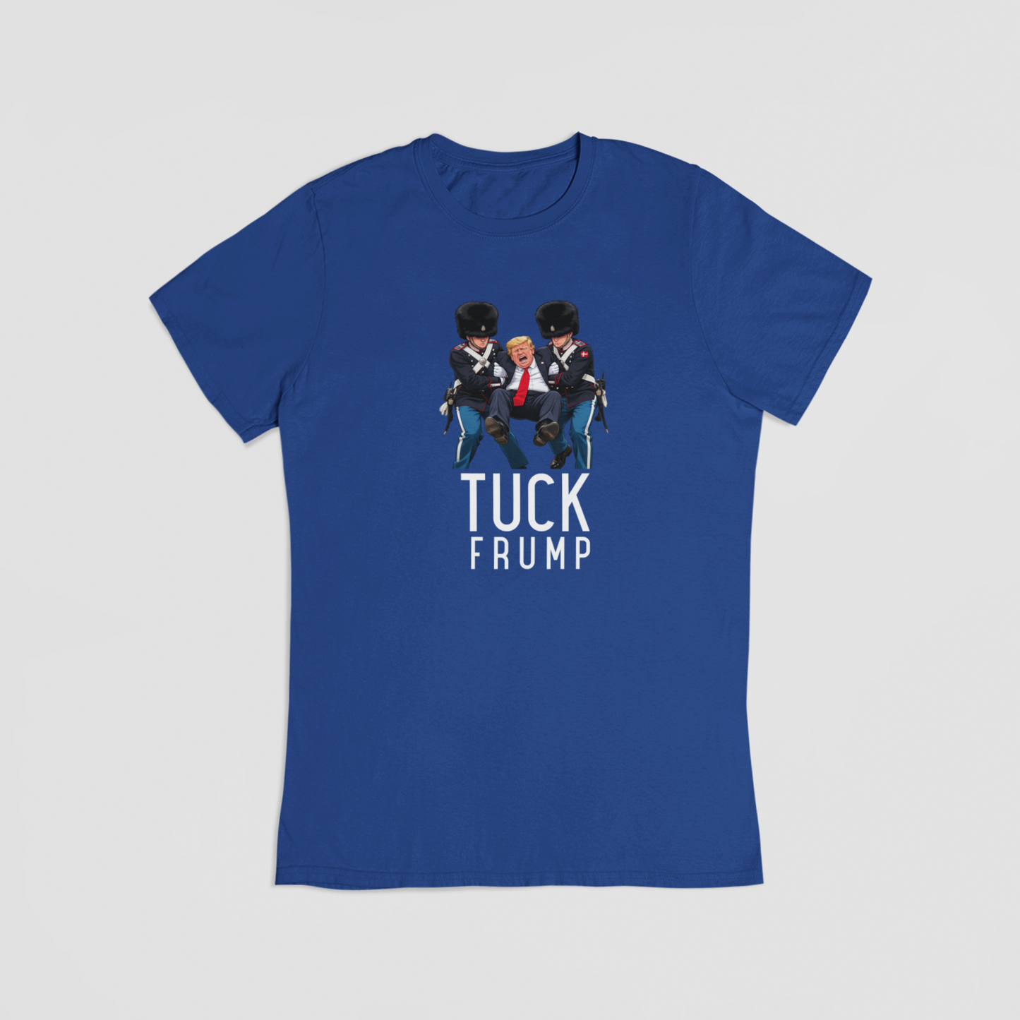 Tuck Frump blå T-shirt