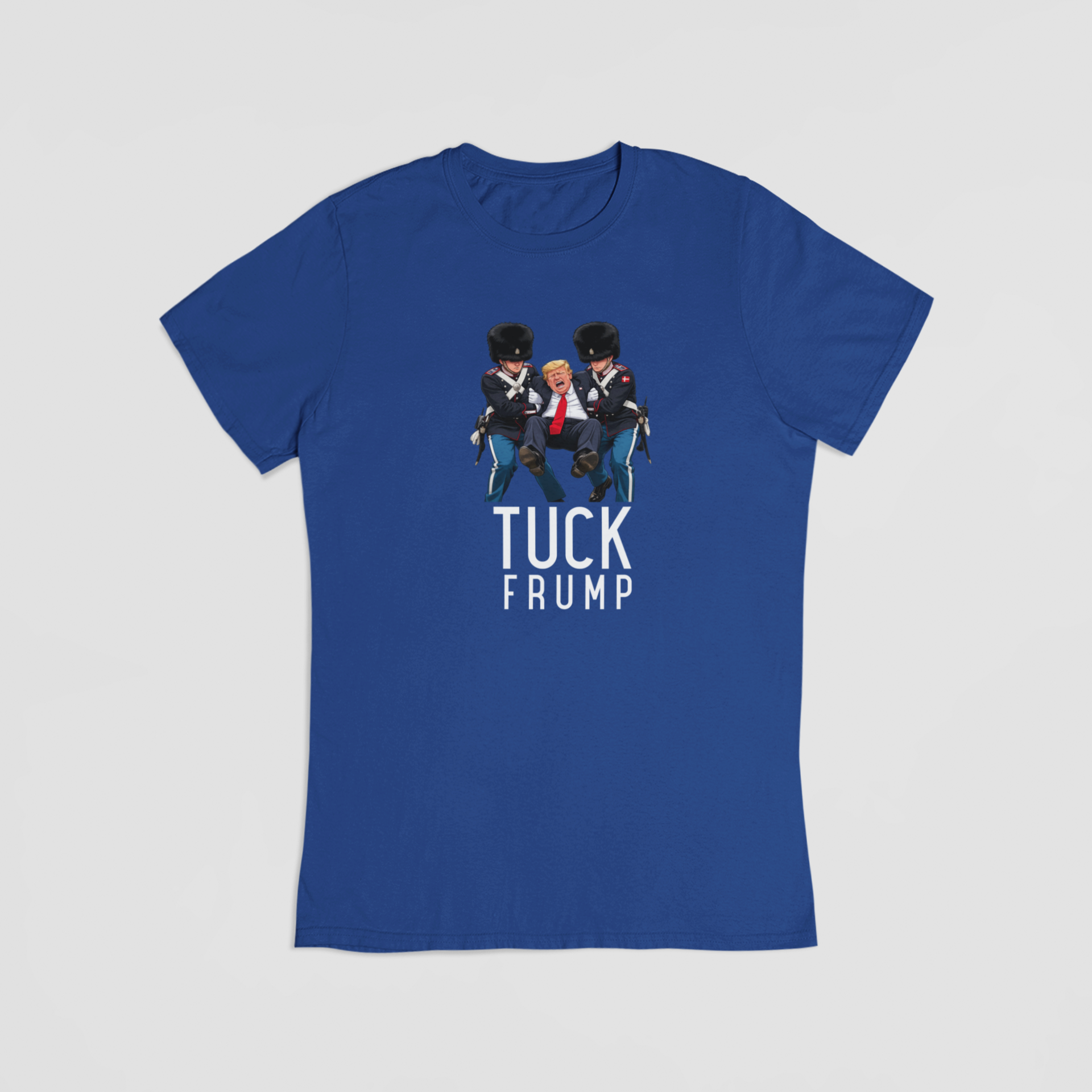 Tuck Frump blå T-shirt