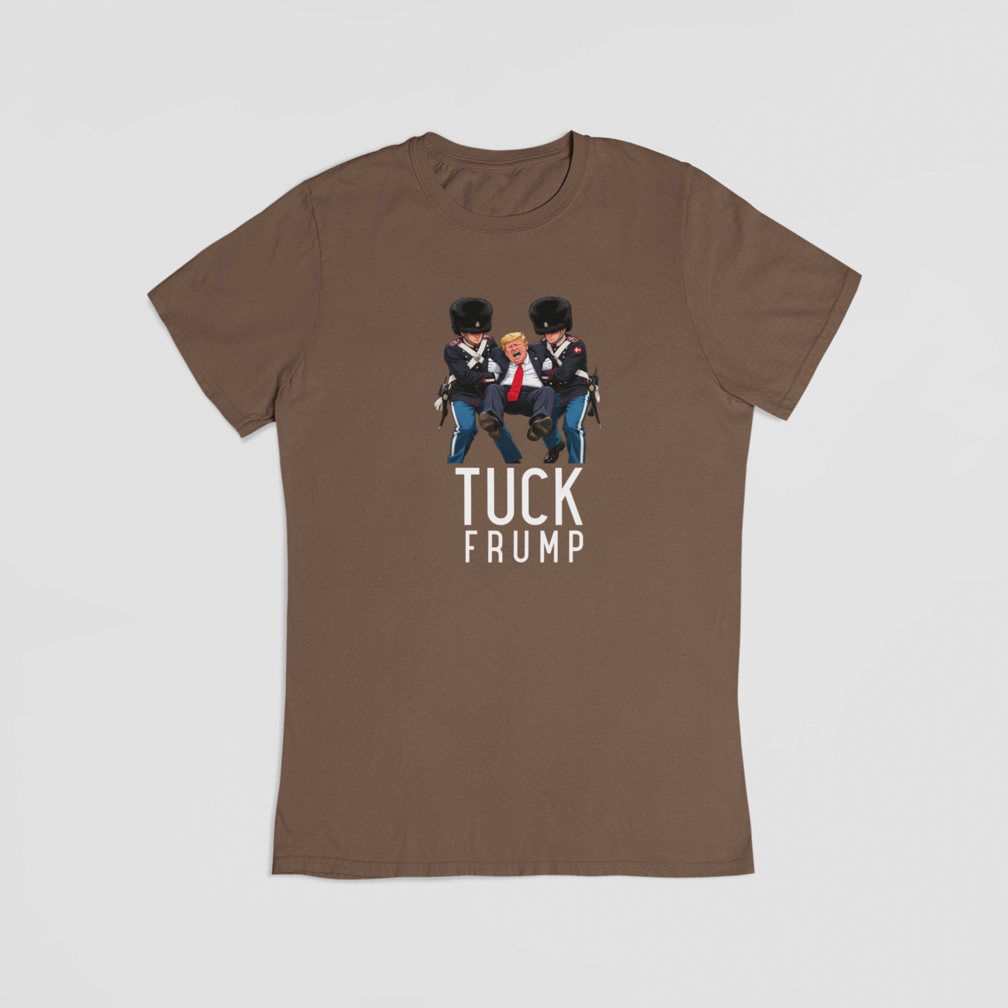 Tuck Frump brun T-shirt