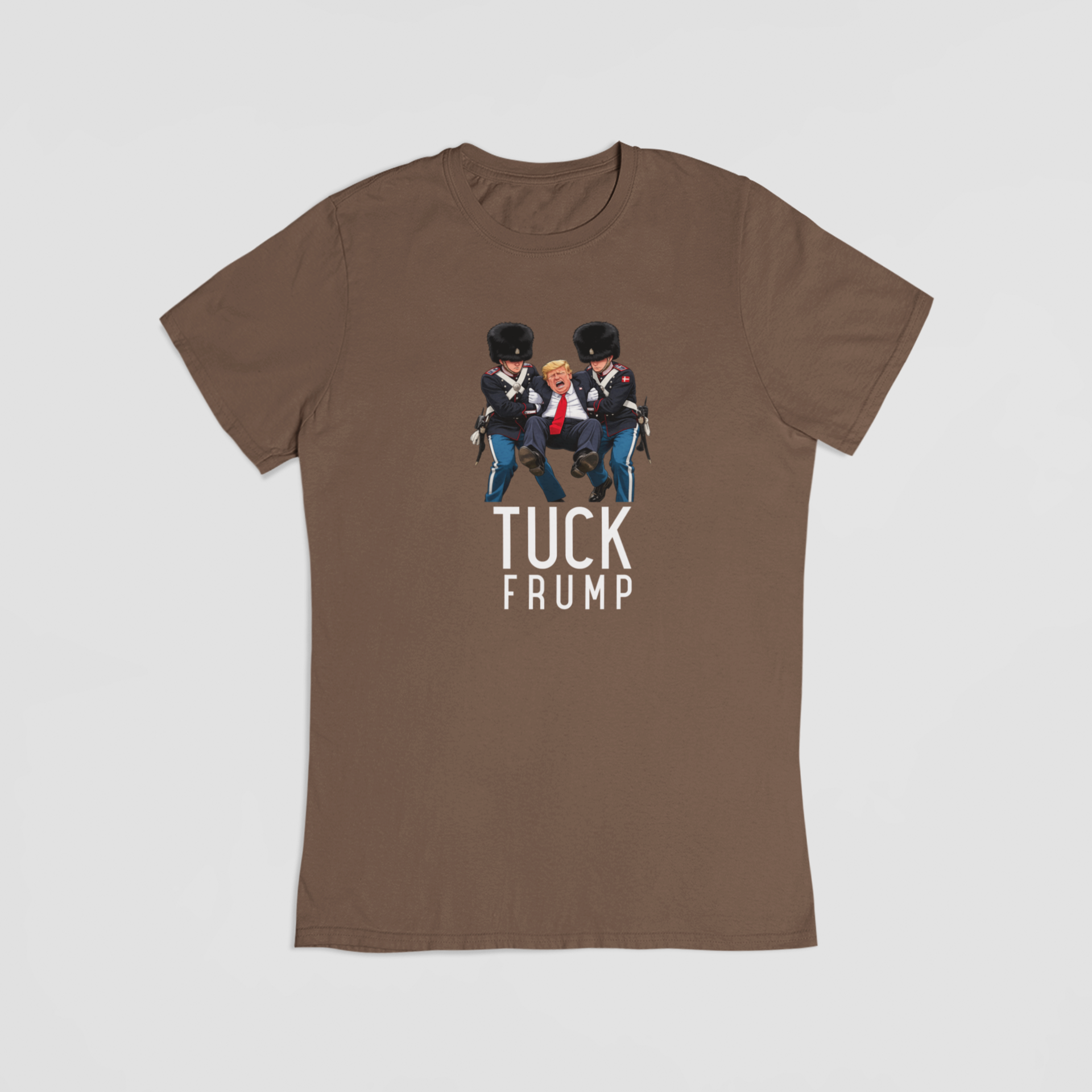 Tuck Frump brun T-shirt