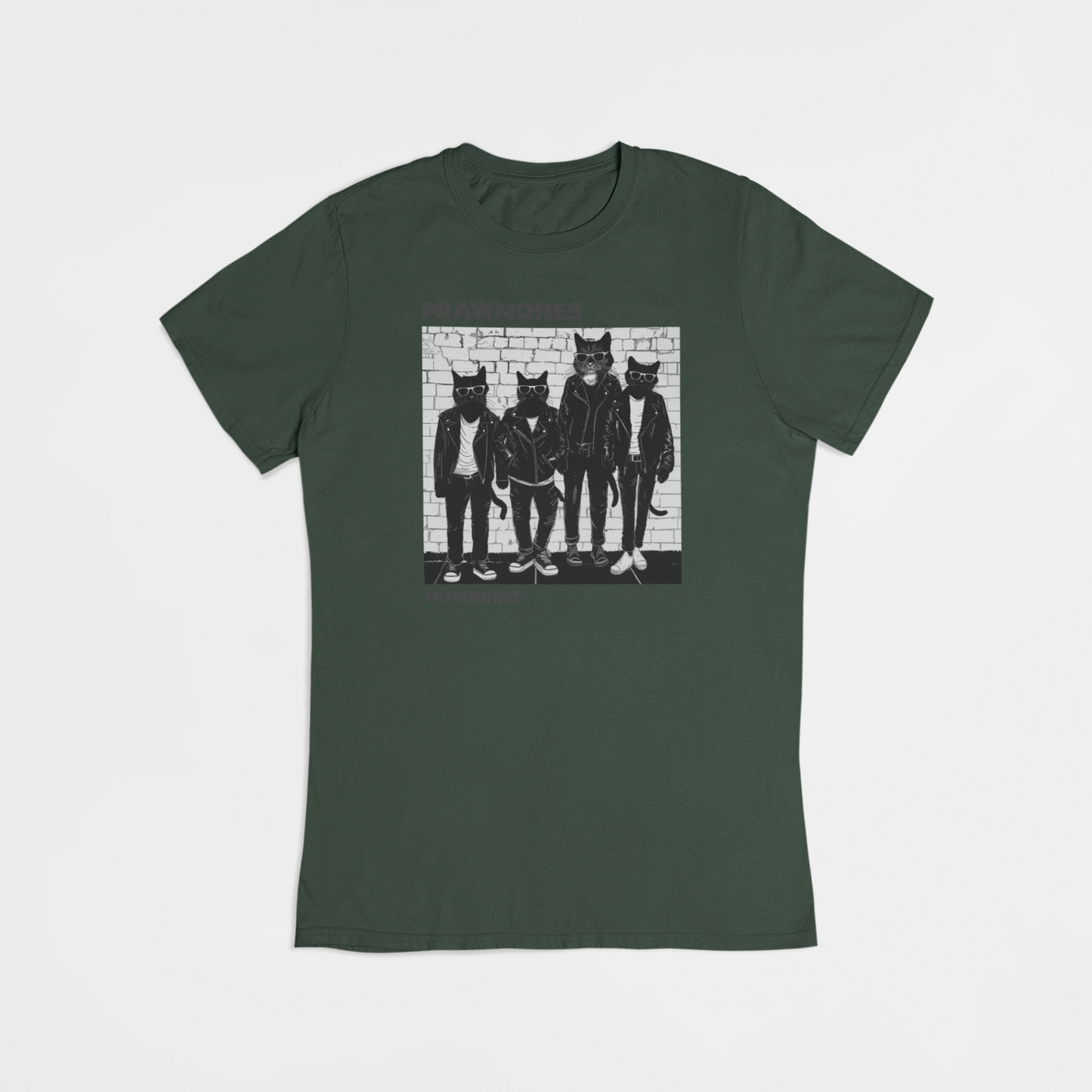 MIAWMONES - T-shirt - Coolshirts.dk