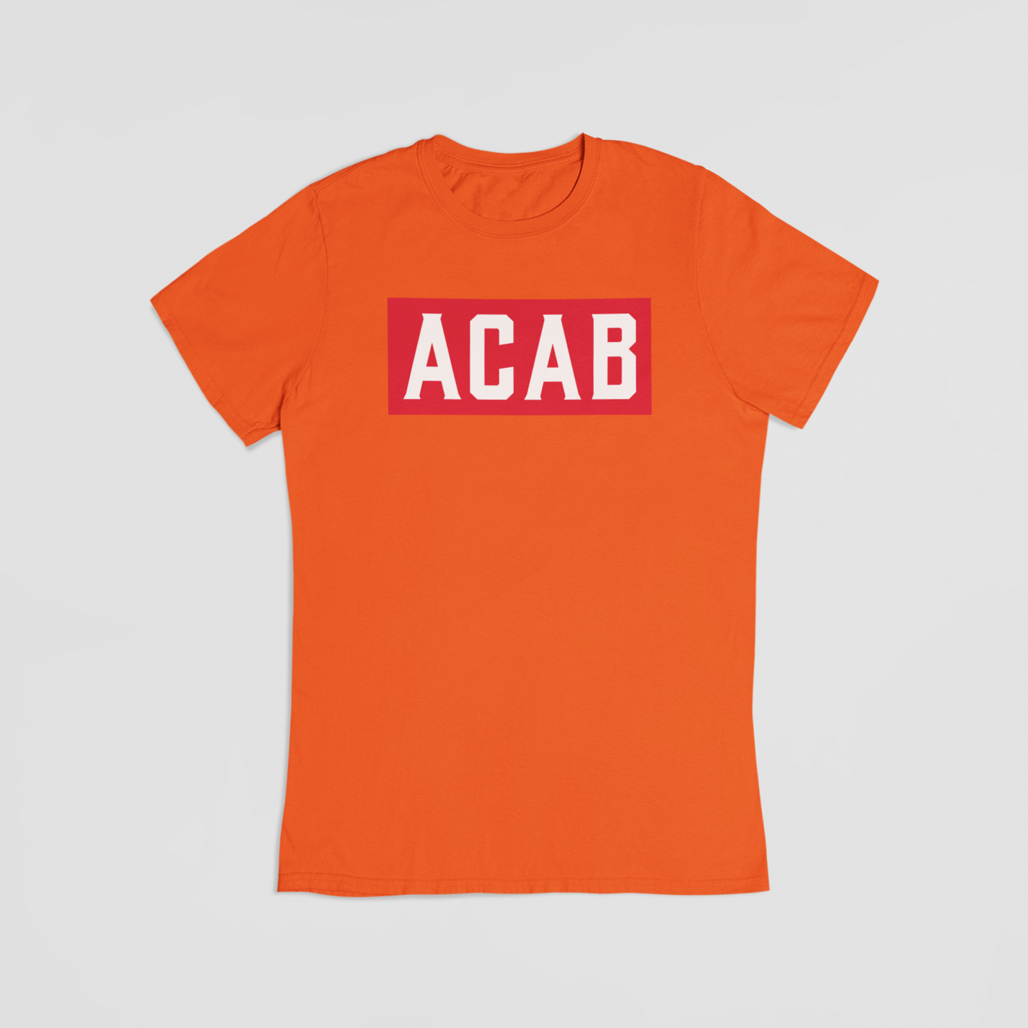 orange ACAB T-shirt