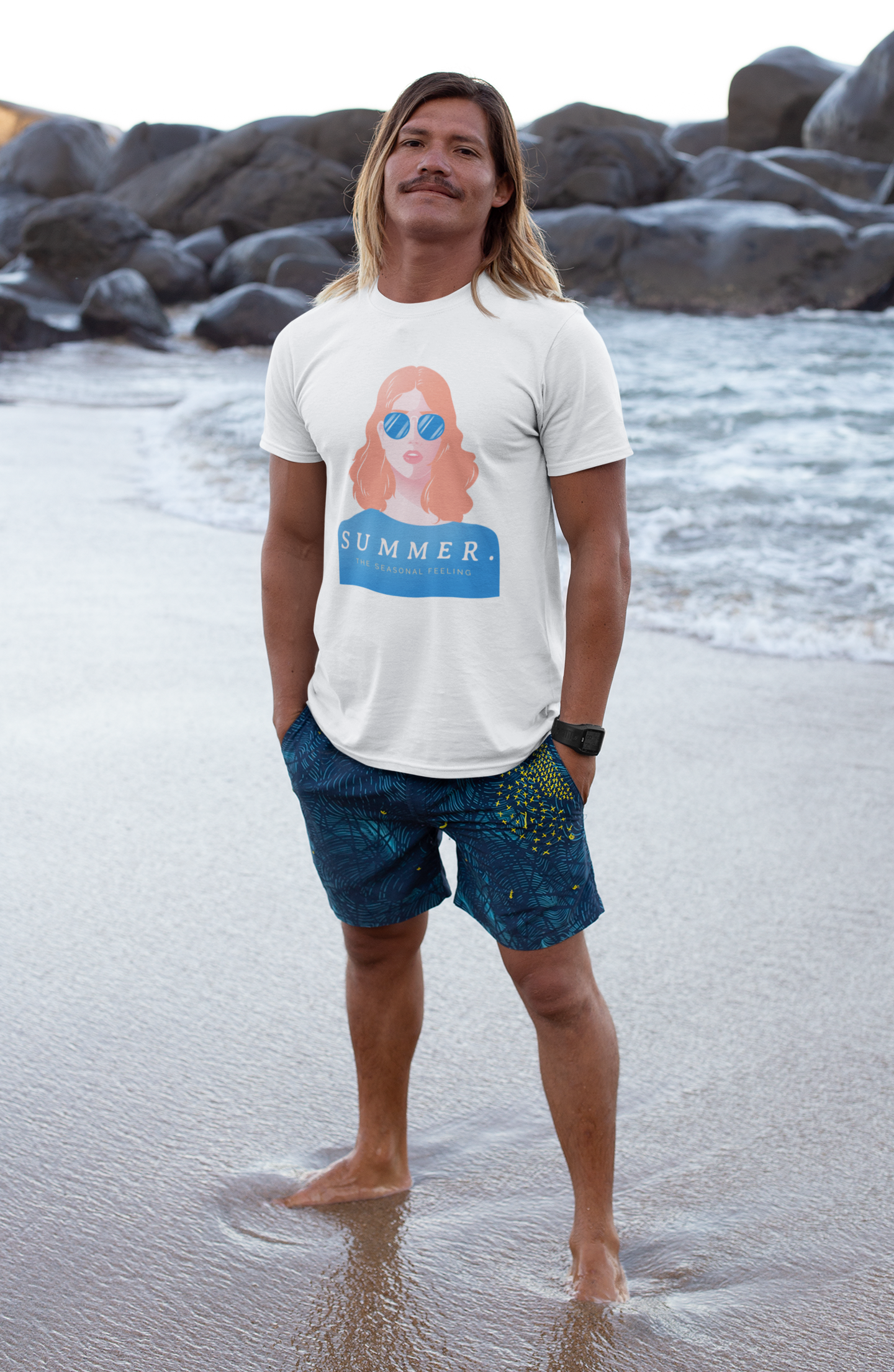 Summer the seasonal feeling – T-shirt - Coolshirts.dk