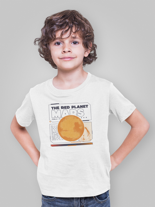 Mars den røde planet - T-shirt - Coolshirts.dk
