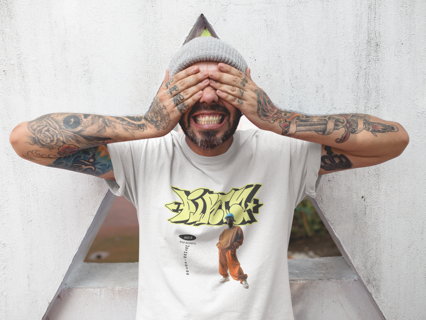 Dirta Throw Up - T-shirt - Coolshirts.dk