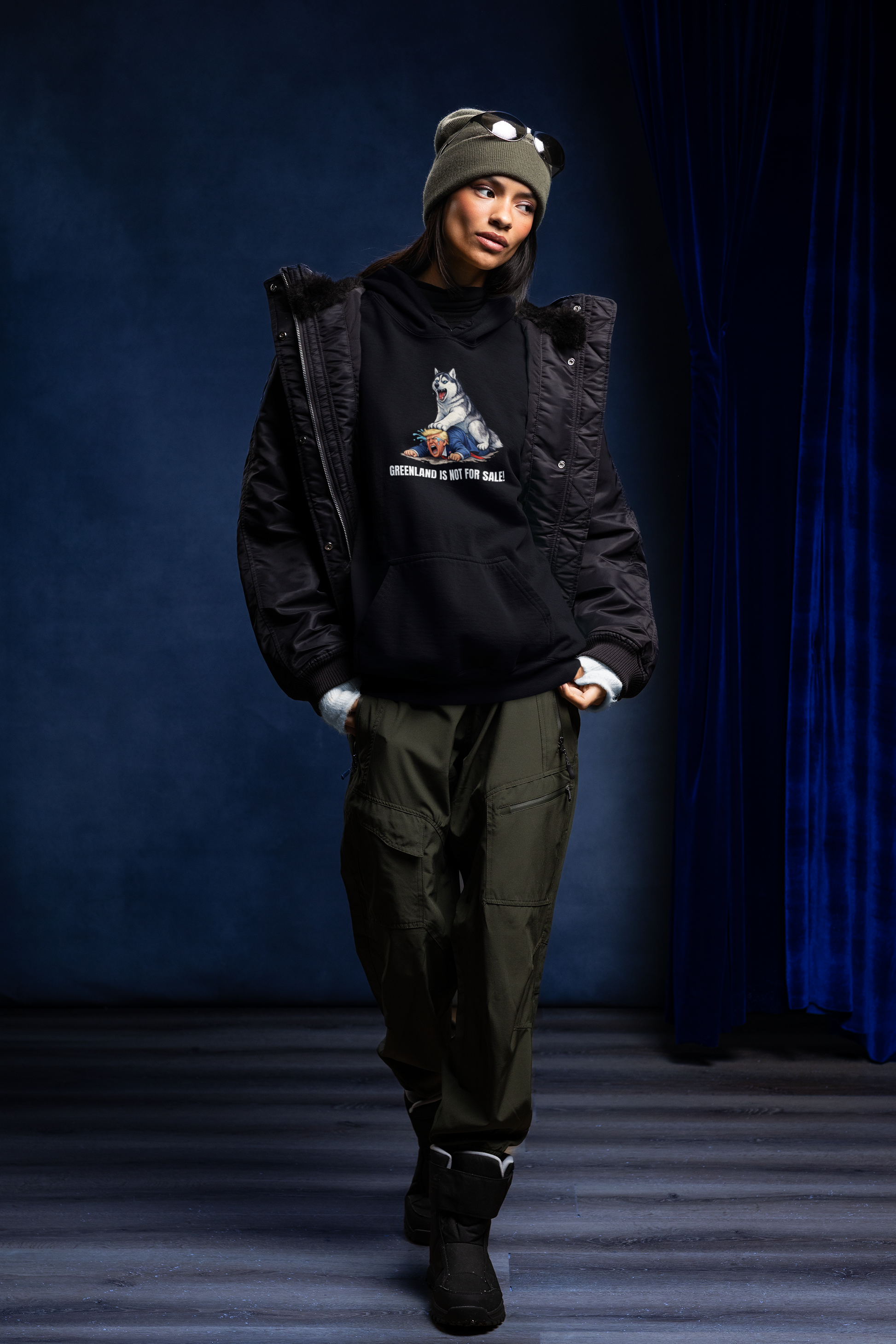 greenland not for sale sort hoodie